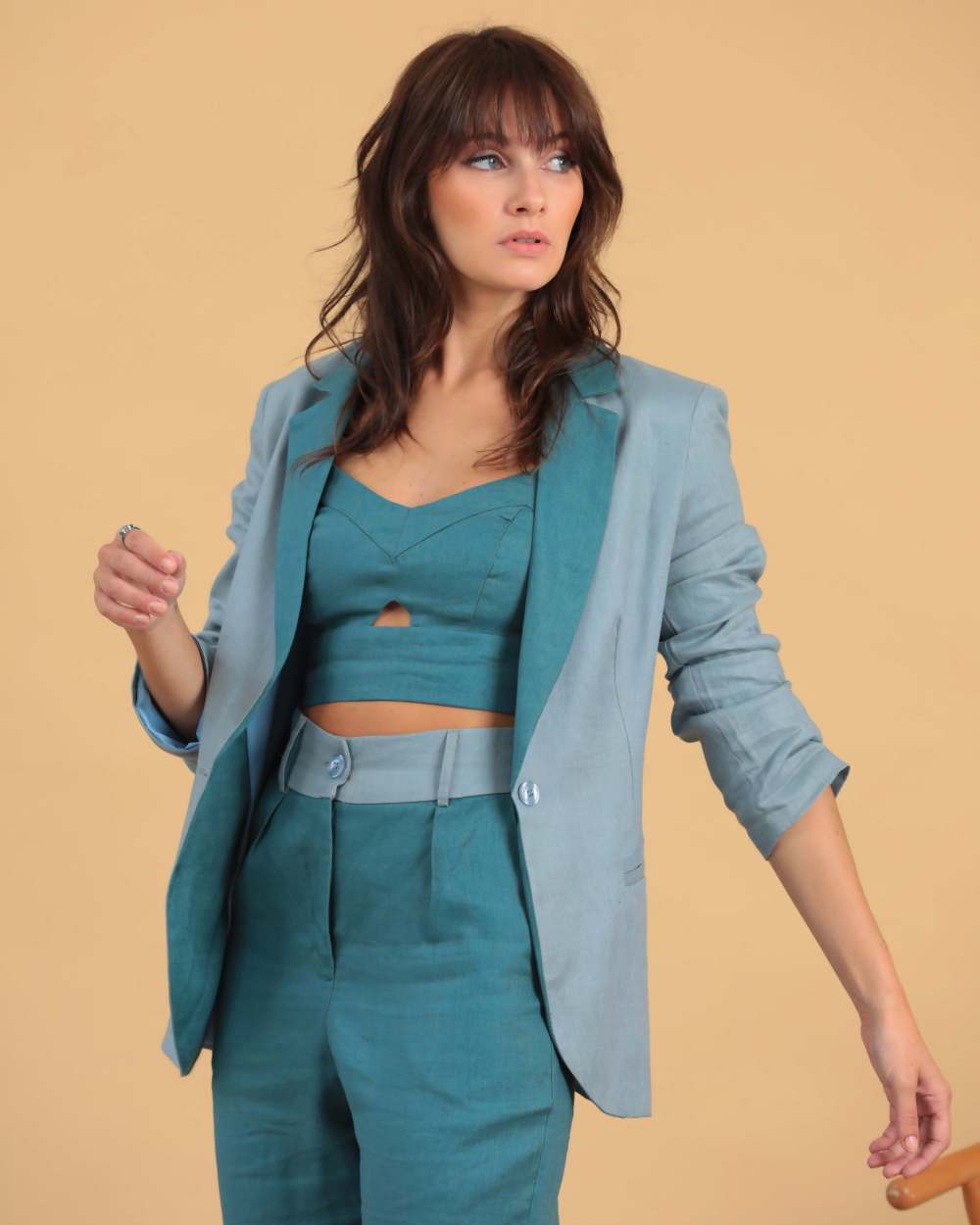 Blazer Fabi Bicolor